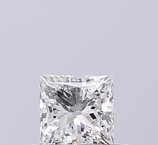 0.51ct Princess Lab Grown Diamond (Colour E, Clarity VVS2, IGI Certified)