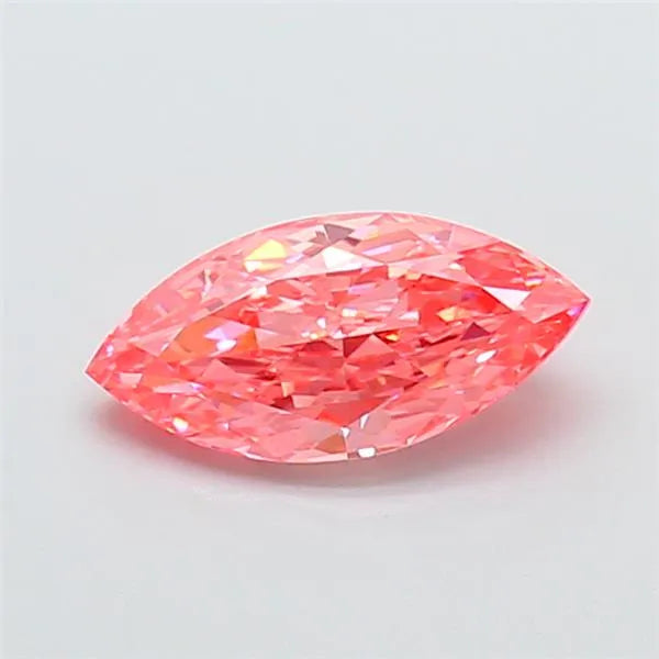 1.60ct Marquise Lab Grown Diamond (Colour Fancy Vivid Pink, Clarity VVS2, IGI Certified)