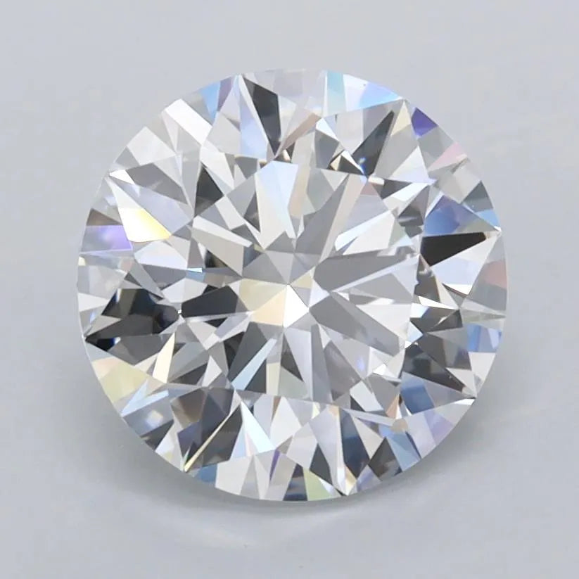 2.15ct Round Lab Grown Diamond (Colour D, Clarity FL, Cut ID, IGI Certified)