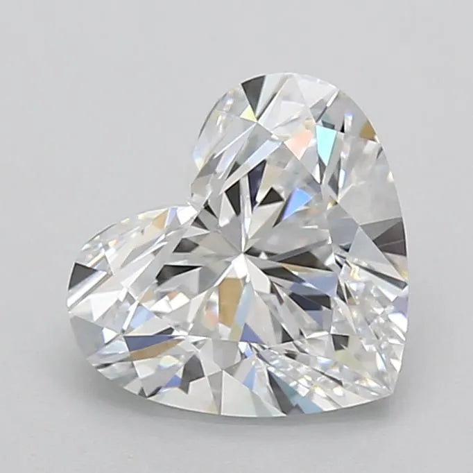 2.40ct Heart Lab Grown Diamond (Colour D, Clarity VVS1, GIA Certified)
