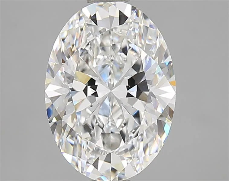 2.58ct Oval Lab Grown Diamond (Colour E, Clarity VVS2, IGI Certified)