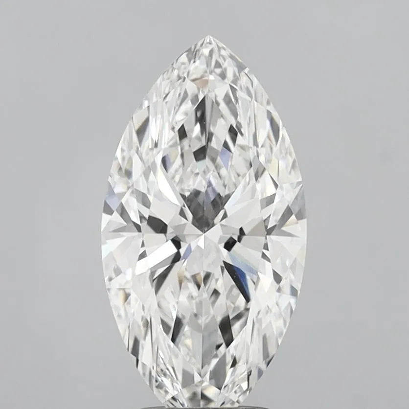3.01ct Marquise Lab Grown Diamond (Colour F, Clarity VVS2, IGI Certified)