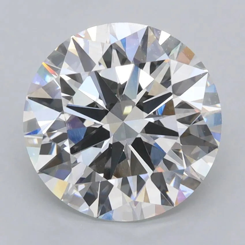 3.02ct Round Lab Grown Diamond (Colour E, Clarity VVS2, Cut ID, IGI Certified)