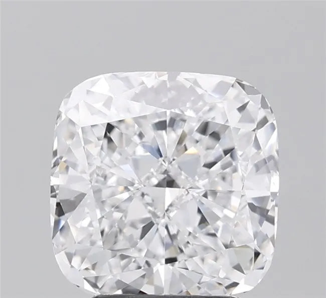 3.09ct Cushion modified Lab Grown Diamond (Colour D, Clarity VVS2, IGI Certified)