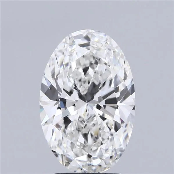 3.09ct Oval Lab Grown Diamond (Colour F, Clarity VVS2, IGI Certified)