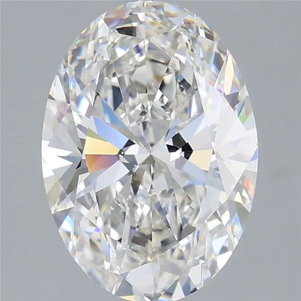 3.10ct Oval Lab Grown Diamond (Colour F, Clarity VVS2, IGI Certified)