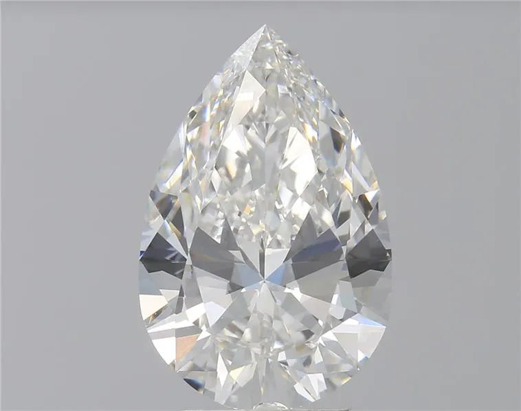 3.12ct Pear Lab Grown Diamond (Colour F, Clarity VVS2, IGI Certified)