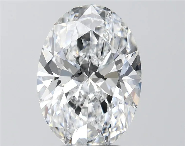4.04ct Oval Lab Grown Diamond (Colour D, Clarity IF, IGI Certified)