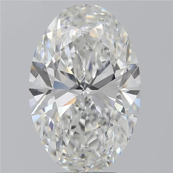 4.04ct Oval Lab Grown Diamond (Colour F, Clarity VVS2, IGI Certified)