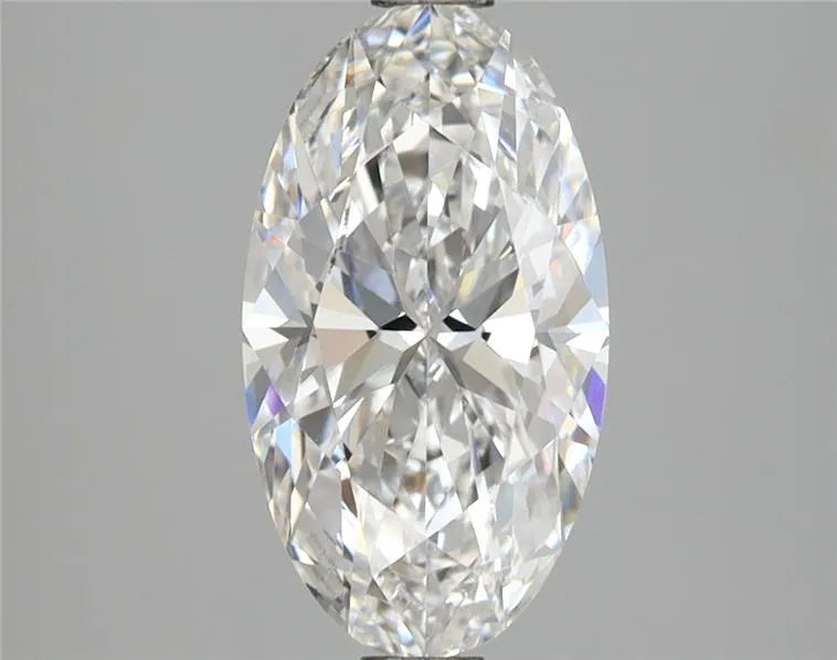4.06ct Oval Lab Grown Diamond (Colour E, Clarity VVS2, IGI Certified)