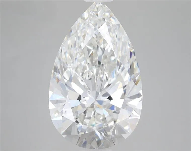4.54ct Pear Lab Grown Diamond (Colour F, Clarity VS1, IGI Certified)