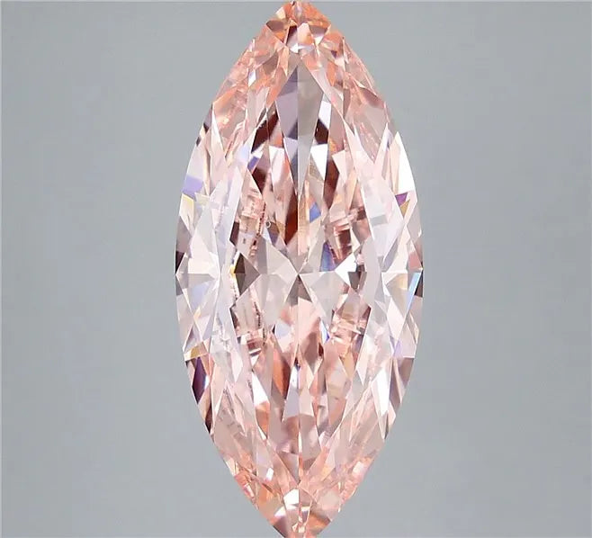 5.00ct Marquise Lab Grown Diamond (Colour Fancy Vivid Pink, Clarity VS2, IGI Certified)