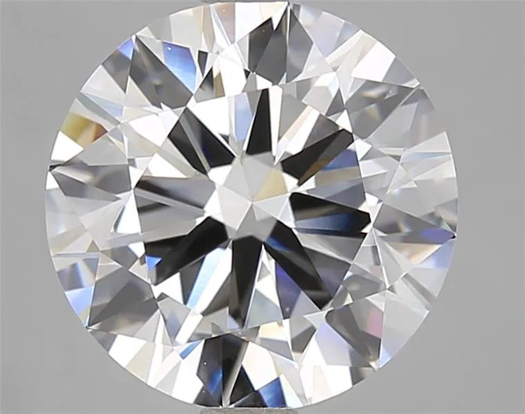 5.00ct Round Lab Grown Diamond (Colour E, Clarity VVS2, Cut ID, IGI Certified)