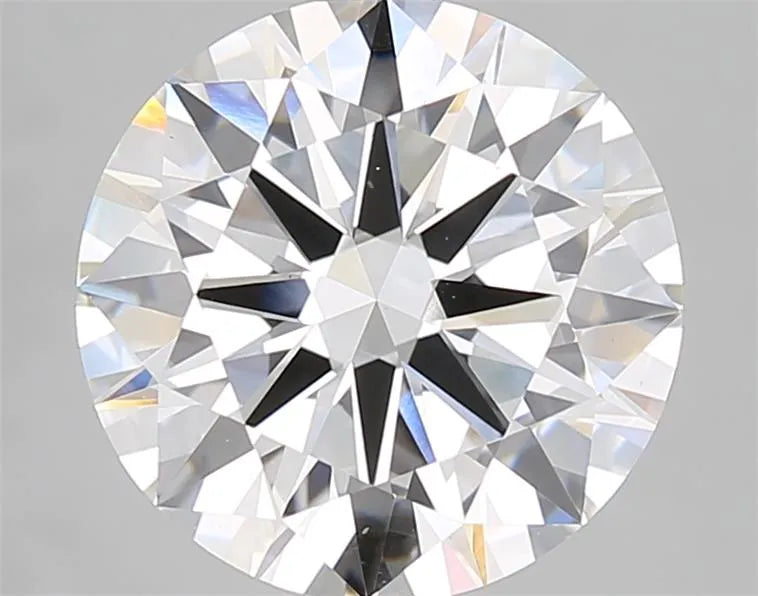 5.00ct Round Lab Grown Diamond (Colour F, Clarity VVS2, Cut EX, IGI Certified)