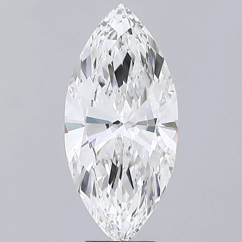 5.02ct Marquise Lab Grown Diamond (Colour E, Clarity VVS2, IGI Certified)