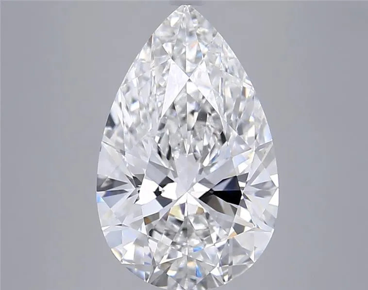 5.03ct Pear Lab Grown Diamond (Colour E, Clarity VVS2, IGI Certified)