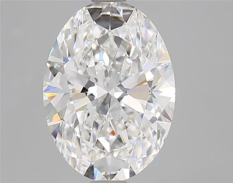 5.06ct Oval Lab Grown Diamond (Colour E, Clarity VVS2, IGI Certified)
