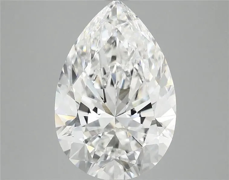 5.10ct Pear Lab Grown Diamond (Colour E, Clarity VVS2, IGI Certified)