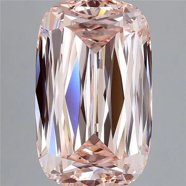 5.59ct Cushion modified Lab Grown Diamond (Colour Fancy Intense Pink, Clarity VS1, IGI Certified)