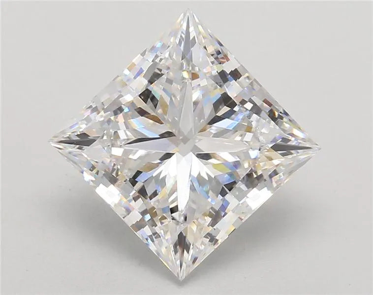 5.86ct Princess Lab Grown Diamond (Colour E, Clarity VVS2, IGI Certified)