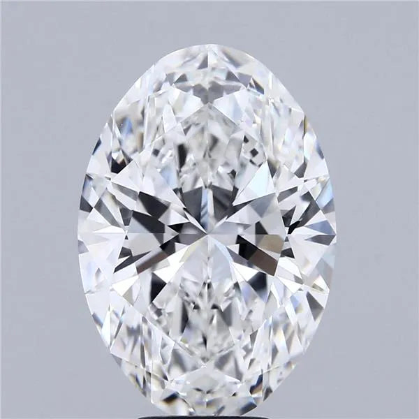 6.06ct Oval Lab Grown Diamond (Colour E, Clarity VVS2, IGI Certified)