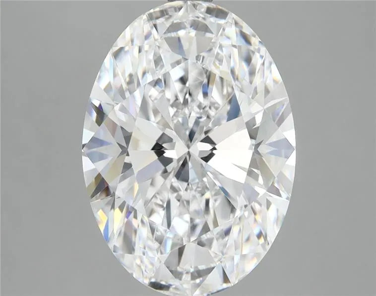 6.11ct Oval Lab Grown Diamond (Colour E, Clarity IF, IGI Certified)