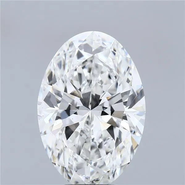 7.01ct Oval Lab Grown Diamond (Colour E, Clarity VS2, IGI Certified)