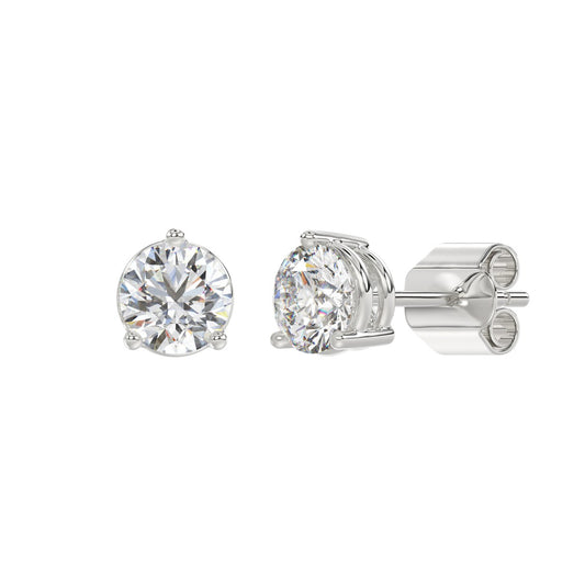 10K White Gold, angled view
