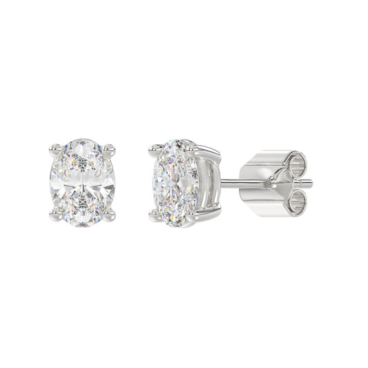 10K White Gold, angled view