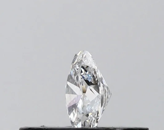 0.20ct Oval Lab Grown Diamond (Colour D, Clarity VS2, IGI Certified)