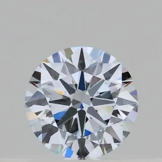 0.23ct Round Lab Grown Diamond (Colour Fancy Light Blue, Clarity VVS2, Cut EX, IGI Certified)