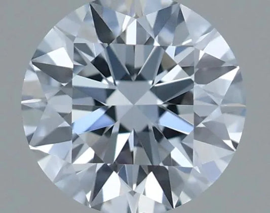 0.30ct Round Lab Grown Diamond (Colour Fancy Light Blue, Clarity VVS2, Cut ID, IGI Certified)