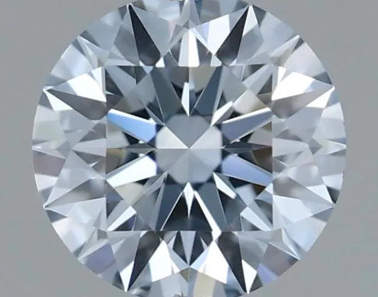 0.30ct Round Lab Grown Diamond (Colour Light Blue, Clarity VVS2, Cut ID, IGI Certified)