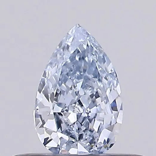0.31ct Pear Lab Grown Diamond (Colour Fancy Blue, Clarity VVS2, IGI Certified)