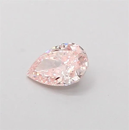 0.31ct Pear Lab Grown Diamond (Colour Fancy Pink, Clarity VVS2, IGI Certified)