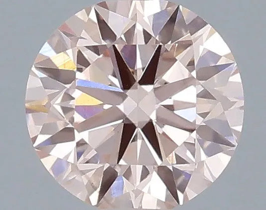 0.36ct Round Lab Grown Diamond (Colour Fancy Intense Pink, Clarity VS2, Cut VG, IGI Certified)