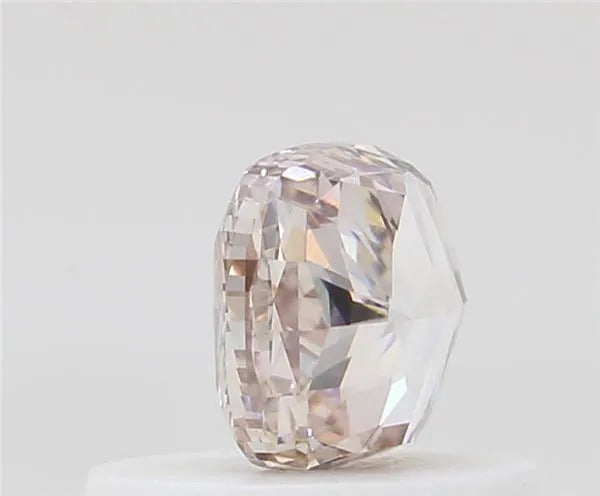 0.50ct Cushion brilliant Natural Diamond (Colour Fancy Light Pinkish Brown, Clarity VVS1, GIA Certified)