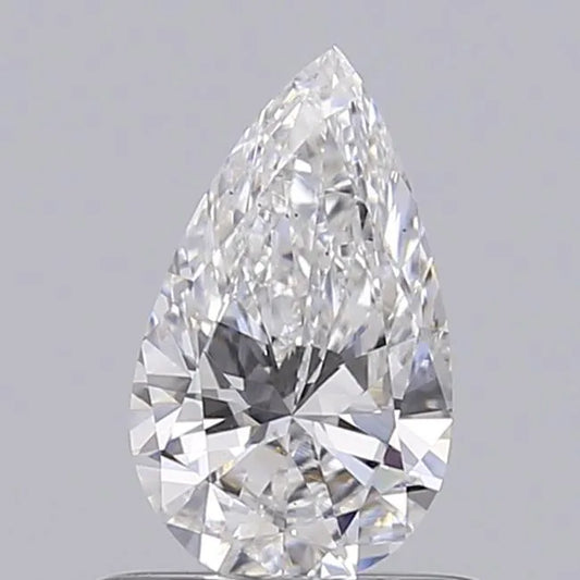 0.51ct Pear Lab Grown Diamond (Colour D, Clarity VS2, IGI Certified)