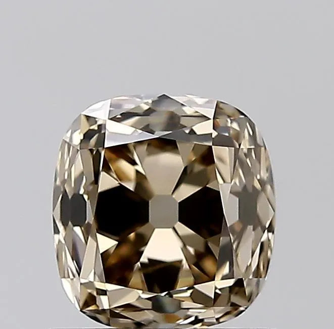 1.09ct Old miner Natural Diamond (Colour Fancy Dark Yellowish Brown, Clarity VVS2, GIA Certified)