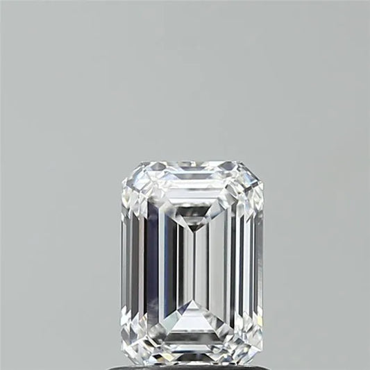1.23ct Emerald Lab Grown Diamond (Colour D, Clarity VVS1, IGI Certified)
