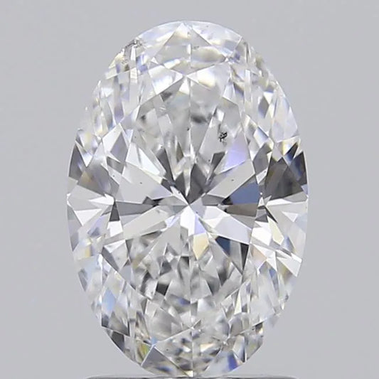 1.28ct Oval Lab Grown Diamond (Colour D, Clarity VS2, IGI Certified)