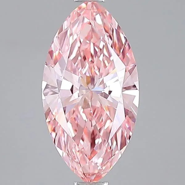 1.41ct Marquise Lab Grown Diamond (Colour Fancy Vivid Pink, Clarity VS1, IGI Certified)