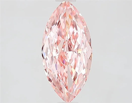 1.50ct Marquise Lab Grown Diamond (Colour Fancy Intense Pink, Clarity VS1, IGI Certified)