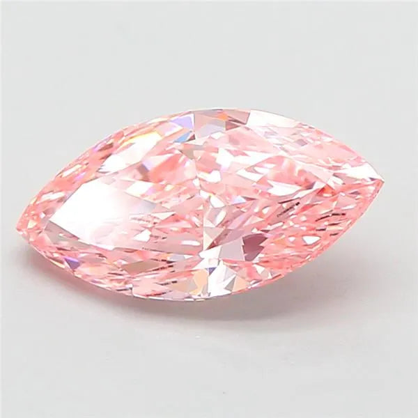 1.50ct Marquise Lab Grown Diamond (Colour Fancy Vivid Pink, Clarity VS1, IGI Certified)