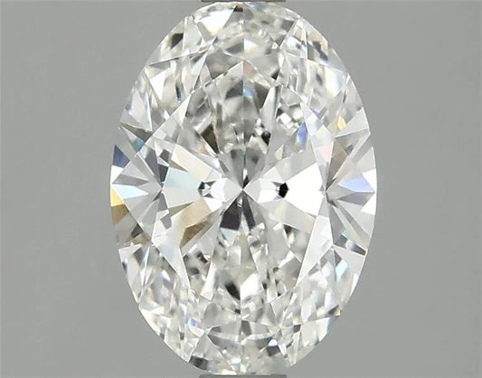 1.50ct Oval Lab Grown Diamond (Colour F, Clarity VVS2, IGI Certified)