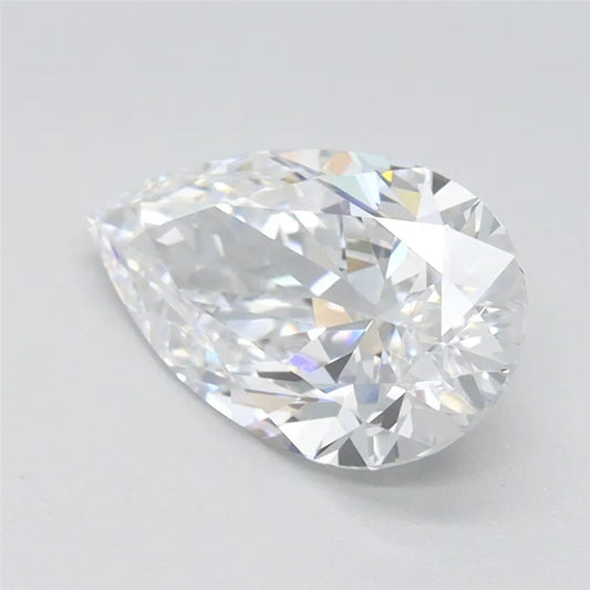 1.50ct Pear Lab Grown Diamond (Colour D, Clarity FL, IGI Certified)
