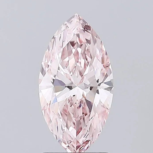 1.51ct Marquise Lab Grown Diamond (Colour Fancy Intense Pink, Clarity VS2, IGI Certified)