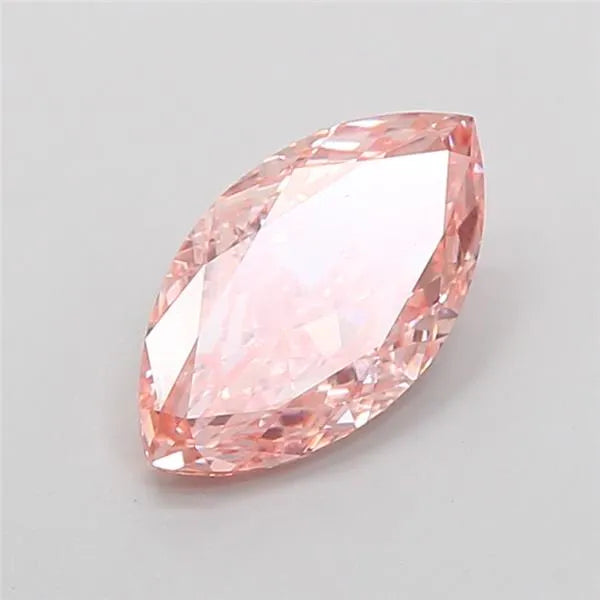 1.51ct Marquise Lab Grown Diamond (Colour Fancy Vivid Pink, Clarity VS1, IGI Certified)