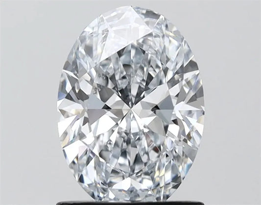 1.51ct Oval Lab Grown Diamond (Colour F, Clarity VVS1, IGI Certified)
