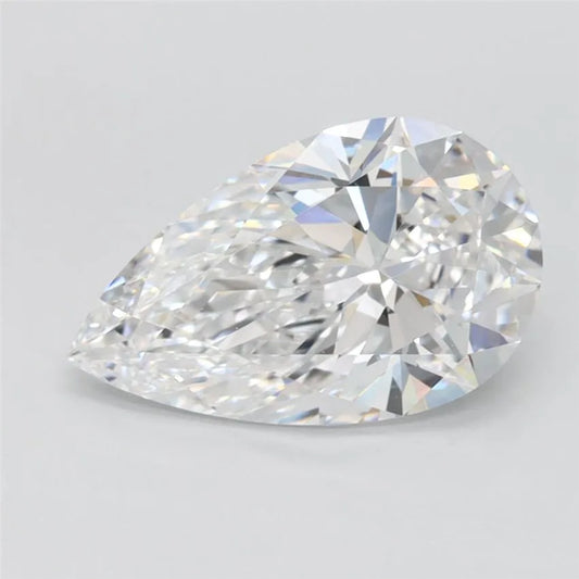 1.53ct Pear Lab Grown Diamond (Colour D, Clarity FL, IGI Certified)